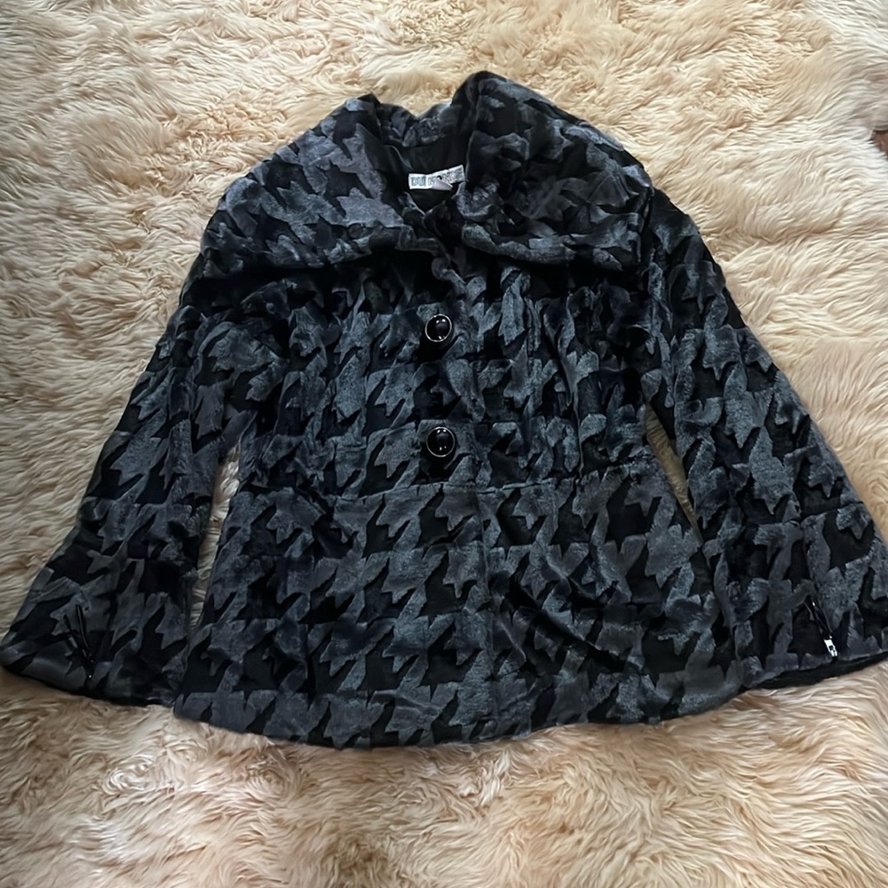 Faux fur jacket